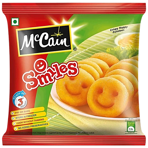 McCain Smiles Crispy Happy Potatoes, 415 g Pouch